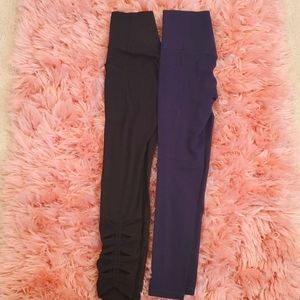 New ATHLETA (w/o tags)- 2 Pair  Capri Leggings Size XXS